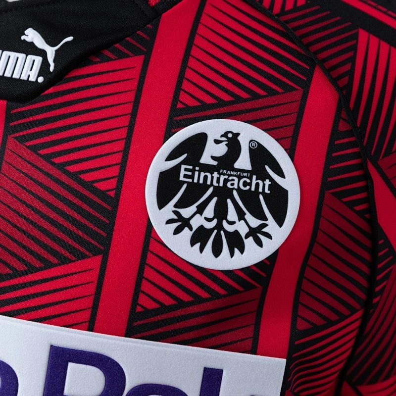 1995/96 Frankfurt Long Sleeve Home Jersey