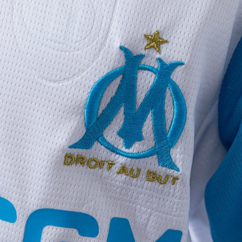 2025/26 Marseille Home Men And Kits Kit