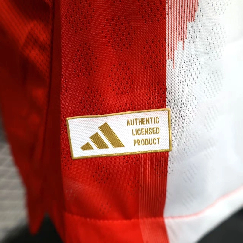 2025/26 Bayern Munich Home Jersey Long Sleeve Player Version