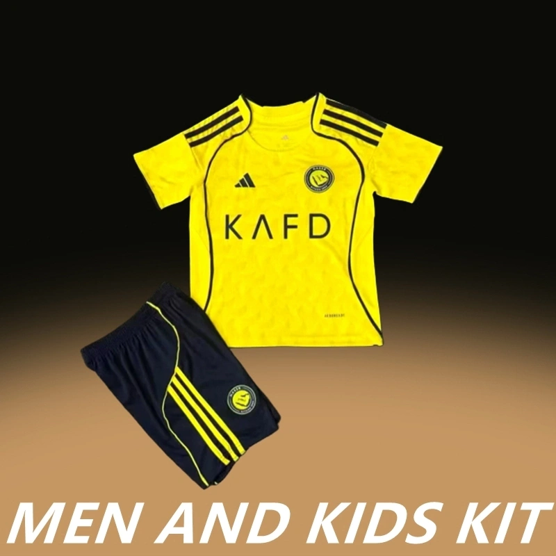 2025/26 Saudi Al Nassr Home Kid Kit