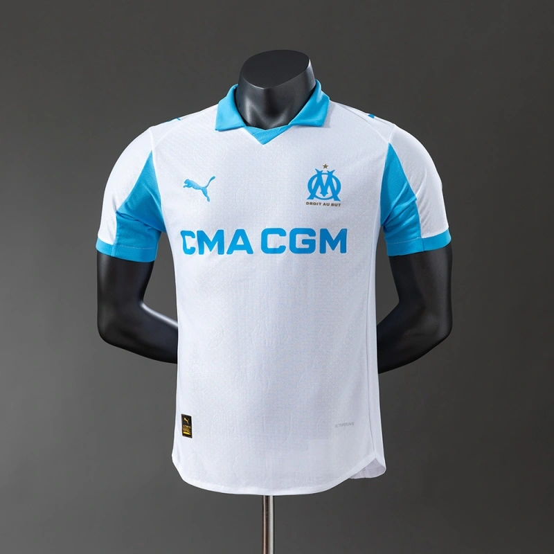 2025/26 Marseille Home Jersey Player Version