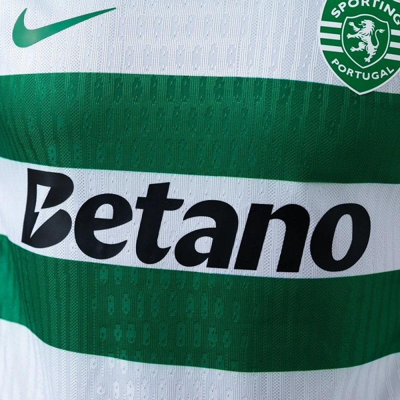 2025/26 Sporting Lisbon Home Jersey Player Version