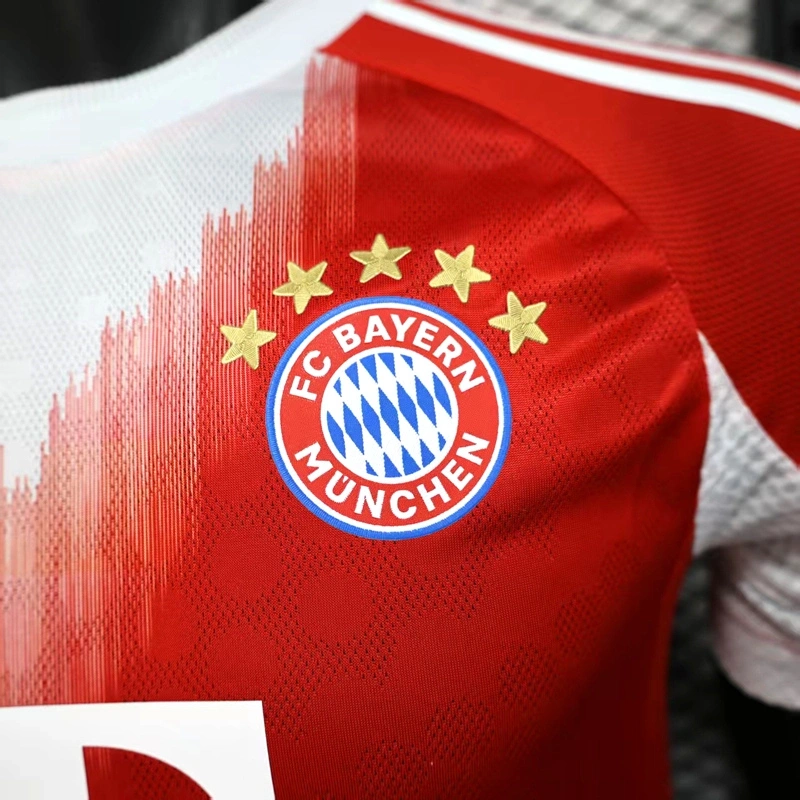 2025/26 Bayern Munich Home Jersey Player Version