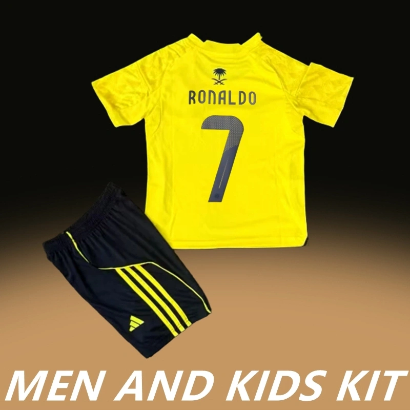 2025/26 Saudi Al Nassr Home Kid Kit