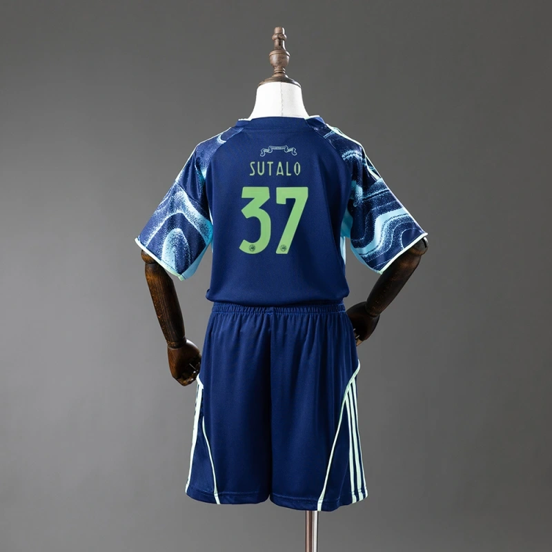 2025/26 Ajax Away Men And Kids Kit