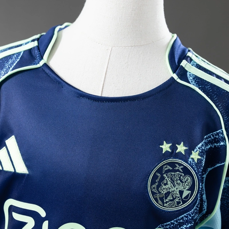 2025/26 Ajax Away Men And Kids Kit