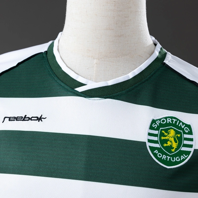 2003/04 Sporting Lisbon Long Sleeve Home Jersey