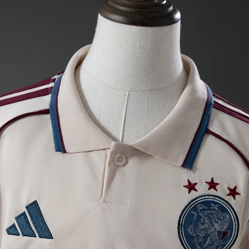 2025/26 Ajax Third Away Men And Kids Kit