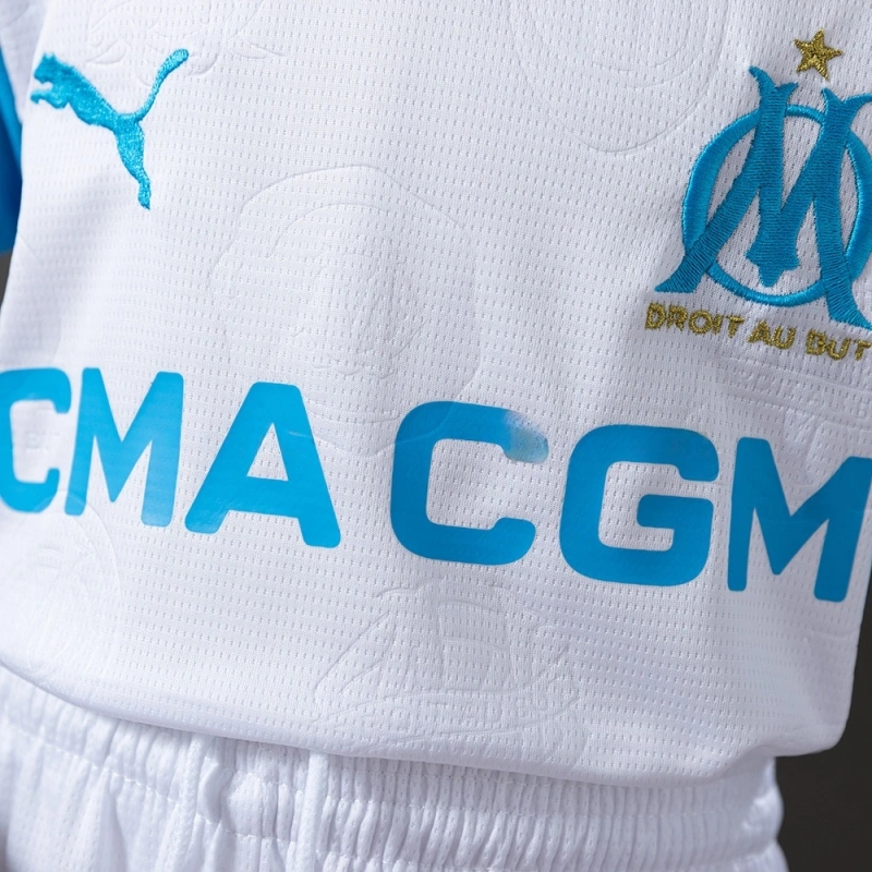 2025/26 Marseille Home Men And Kits Kit