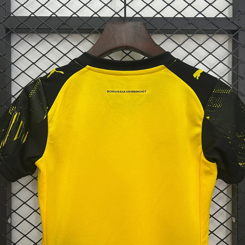 2025/26 Dortmund Home Men And Kids Kit