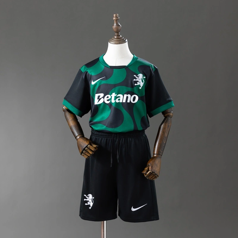 2025/26 Sporting Lisbon Third Away Kids Kit