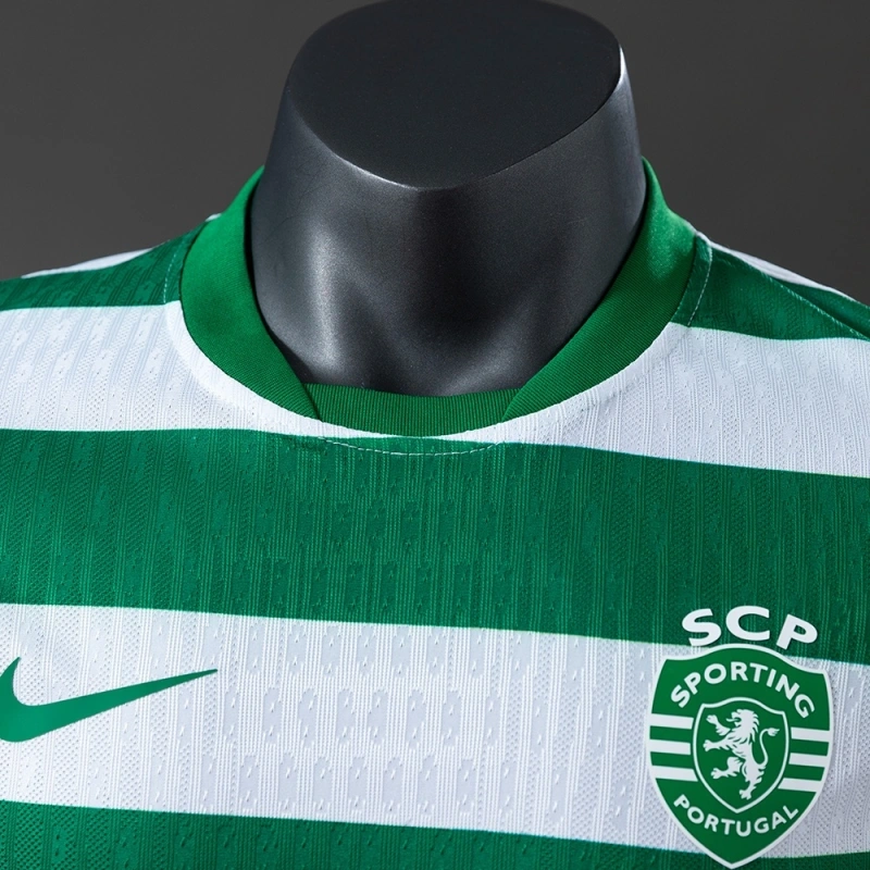 2025/26 Sporting Lisbon Home Jersey Player Version