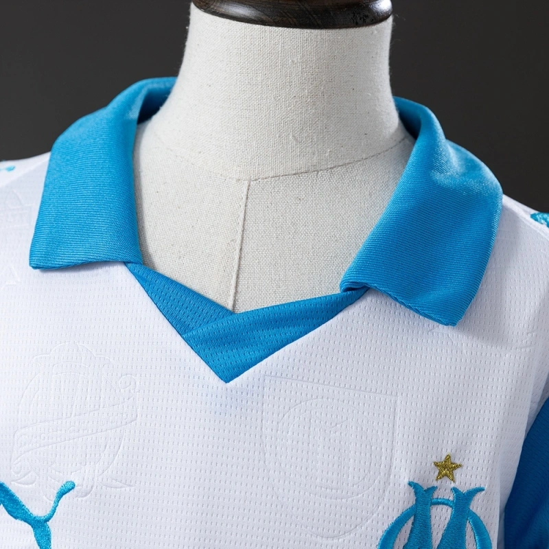 2025/26 Marseille Home Men And Kits Kit