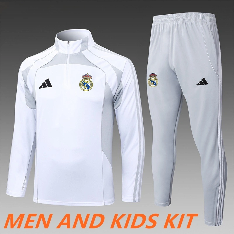 2025/26 Real Madrid Tracksuits Training Suit