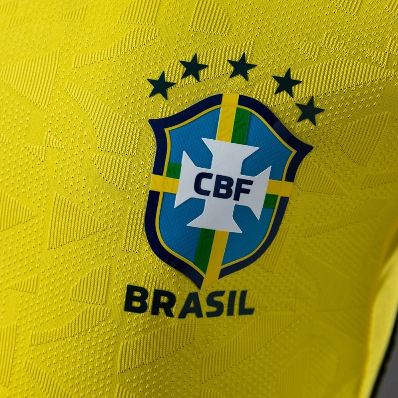 2026 Brazil Home World Cup Long Sleeved Jersey Player Version