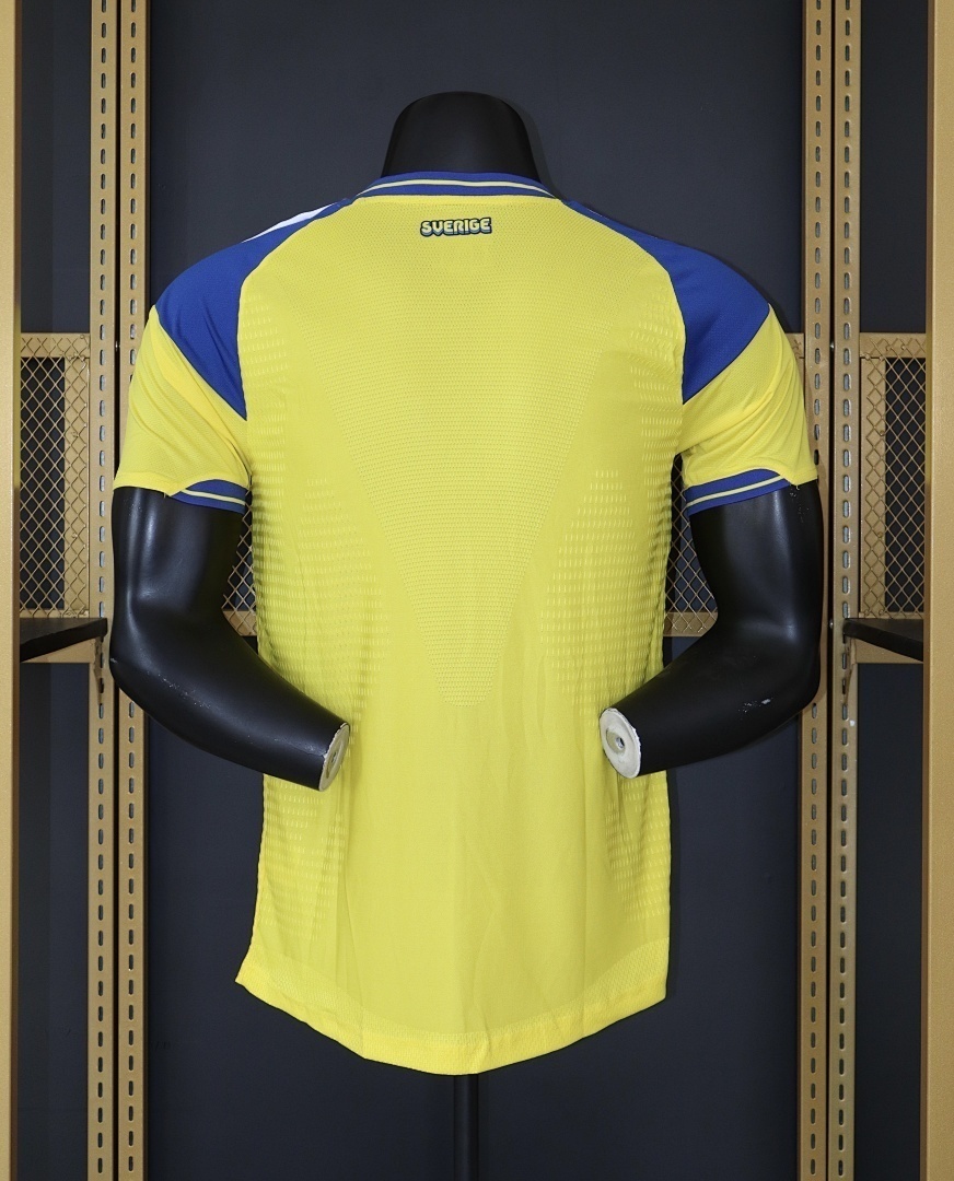 2026 Sweden Home Jersey Player Version
