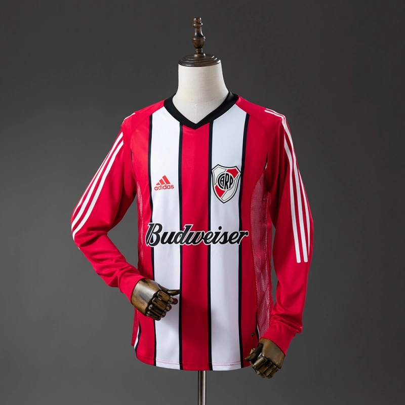2003/04 River Plate Away Long Sleeve Jersey