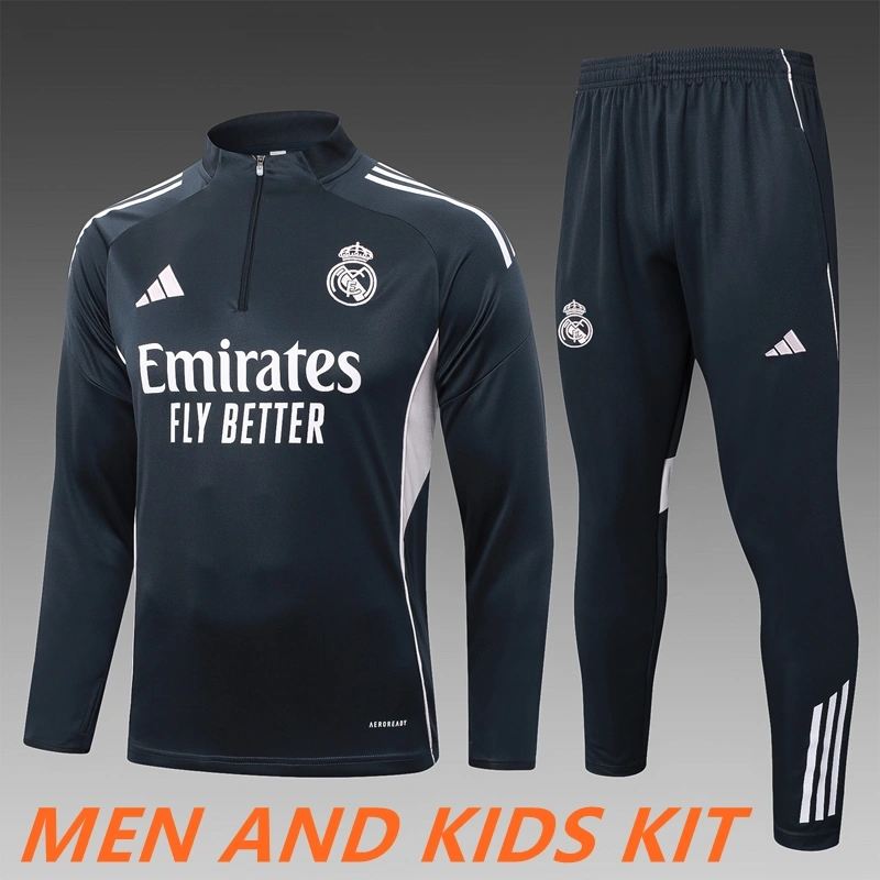 2025/26 Real Madrid Tracksuits Training Suit