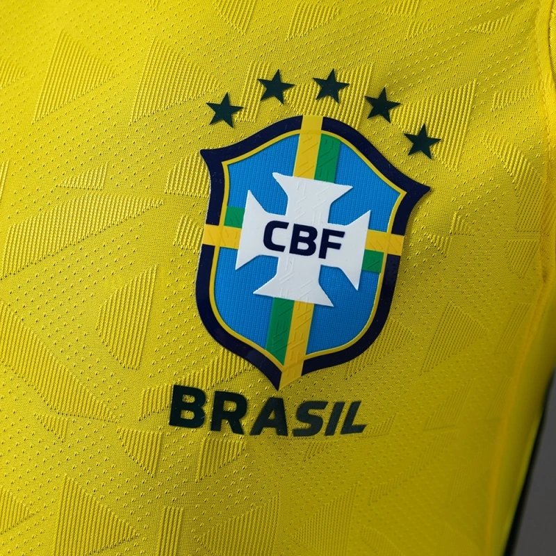 2026 World Cup Brazil Home Jersey Player Version