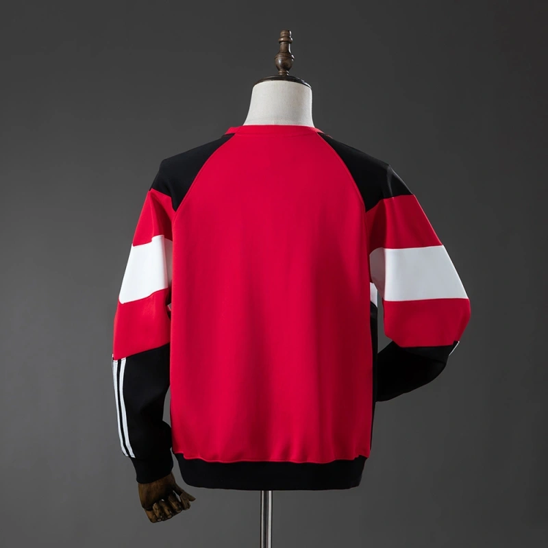 2025-26 AC Milan Long-Sleeved Sweatshirt - Red