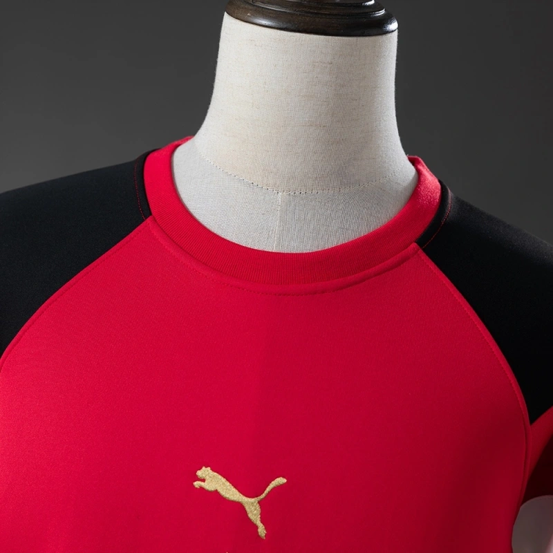 2025-26 AC Milan Long-Sleeved Sweatshirt - Red