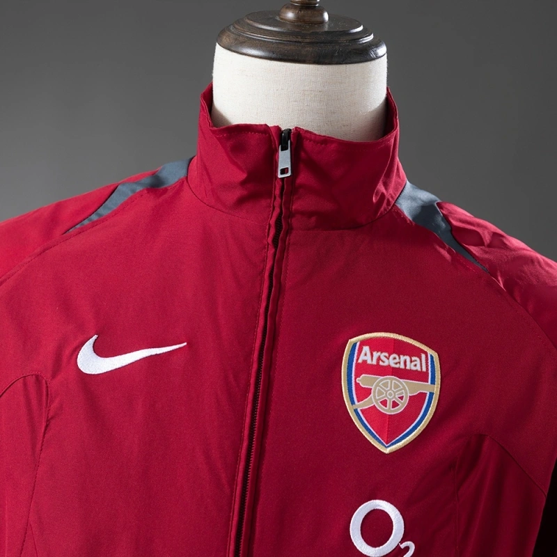 2005/06 Arsenal Windbreaker - Burgundy