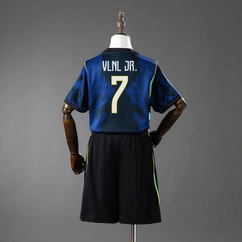 2026 Brazil Away World Cup Men And Kids Kit