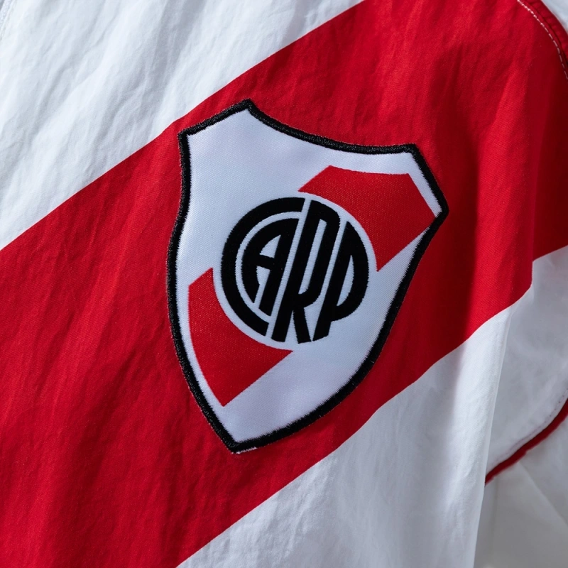 2025/26 River Plate Windbreaker-White