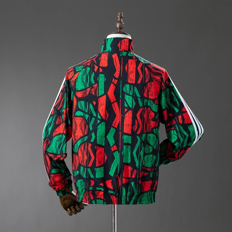 2025/26 Arsenal Reversible Jacket Windbreaker - Red & Black
