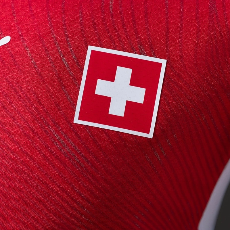 2026 Switzerland Home World Cup Jersey Player Version