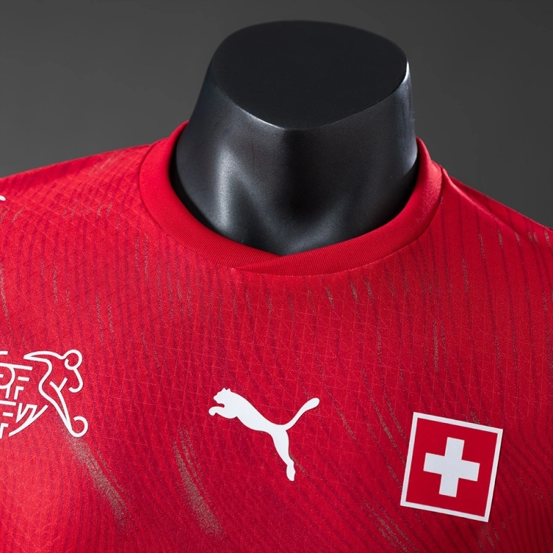2026 Switzerland Home World Cup Jersey Player Version