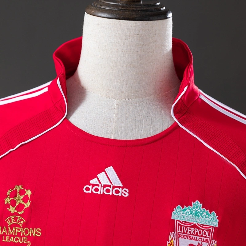 2006/07 Liverpool Home Long Sleeve Champions League