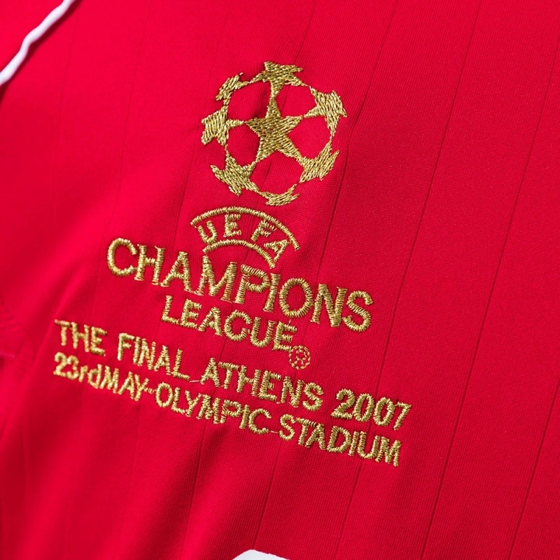 2006/07 Liverpool Home Long Sleeve Champions League