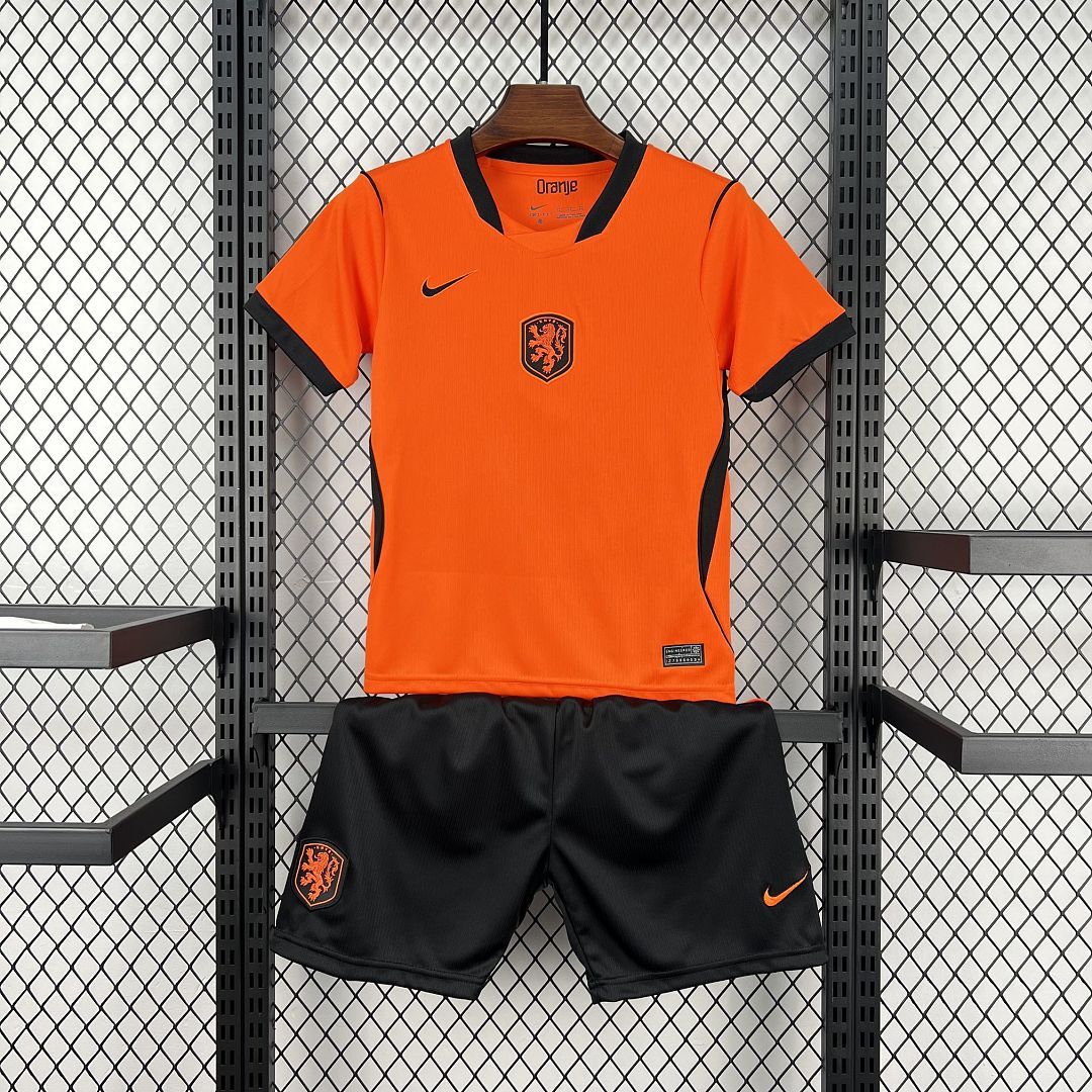 2026 Netherlands World Cup Home Kids Kit