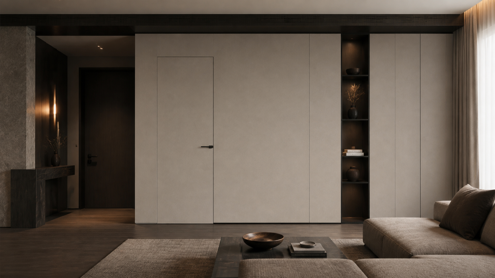 Warm Taupe,MY SHOP,Diatom Mud Panels for Coordinated Interiors