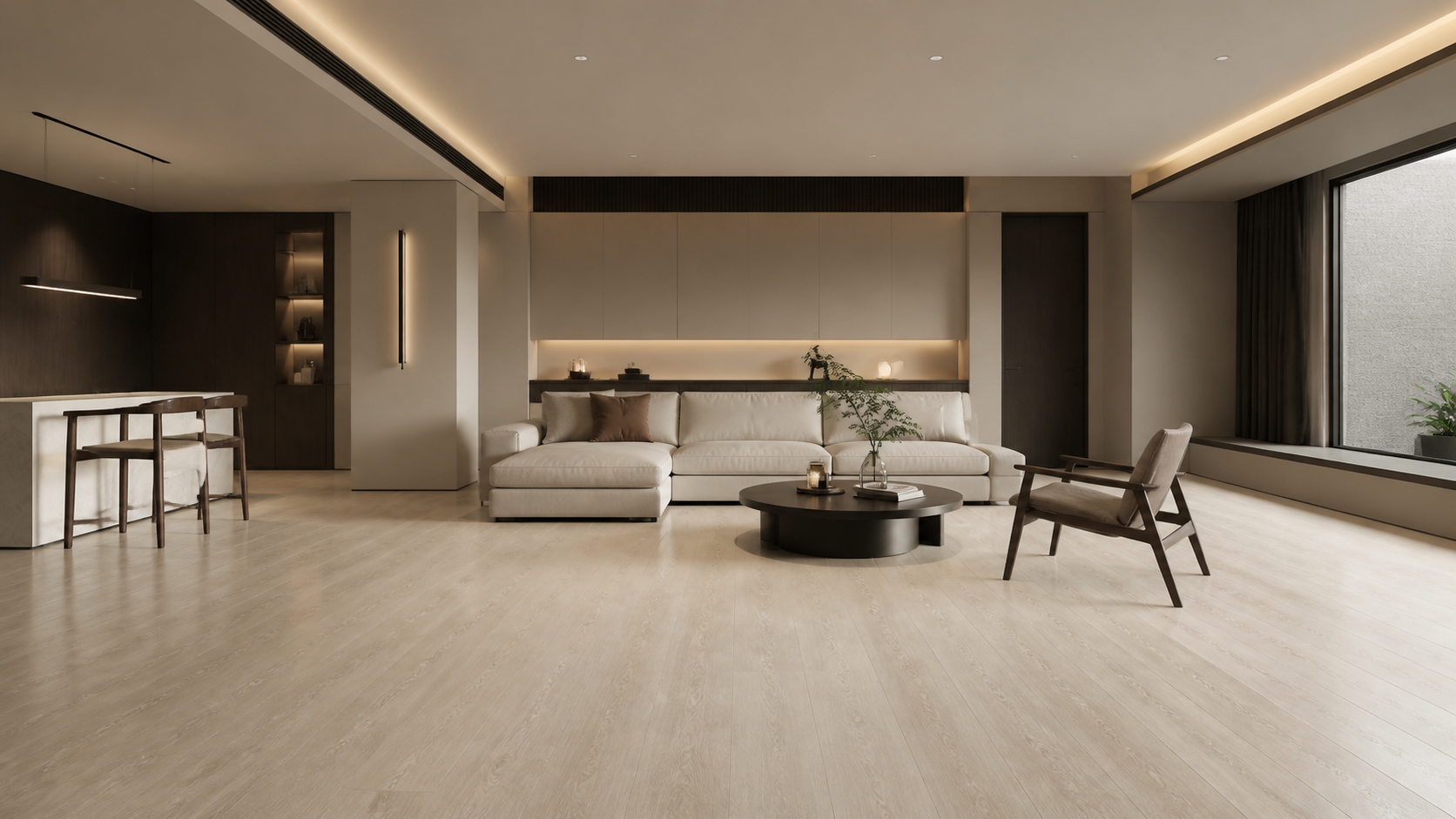White Linen Oak,MY SHOP,Waterproof SPC Flooring for Fast Renovation