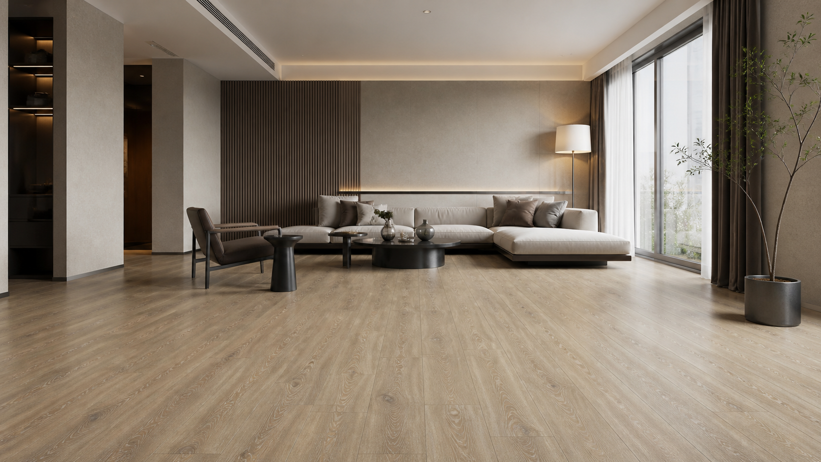 Natural Linen Oak,MY SHOP,Waterproof SPC Flooring for Fast Renovation