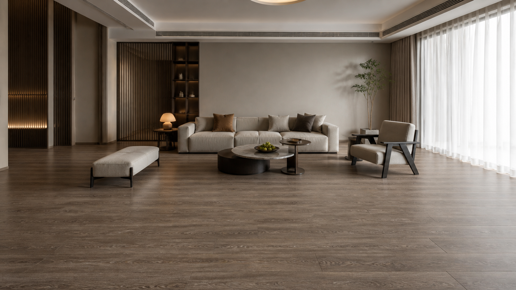 Smoked Oak,MY SHOP,Waterproof SPC Flooring for Fast Renovation