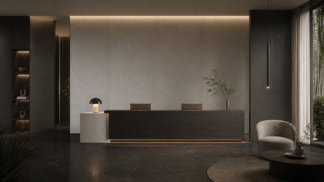 Honed Stone,MY SHOP,SPC Wall Panels for Fast Renovation Projects