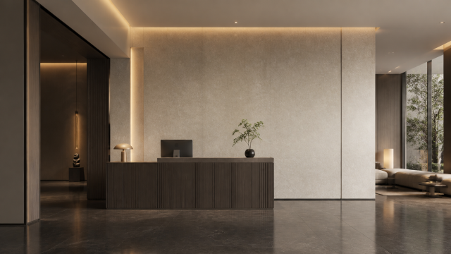 Cloud Tan,MY SHOP,SPC Wall Panels for Fast Renovation Projects