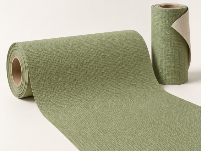 Matcha Green Textured Roll Wall Covering,MY SHOP,Matcha Green Textured Roll Wall Covering