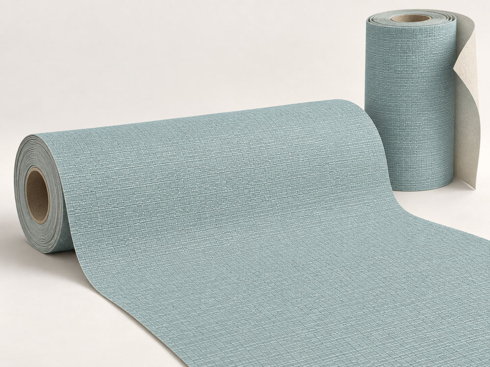Sea Salt Blue Textured Roll Wall Covering,MY SHOP,Sea Salt Blue Textured Roll Wall Covering