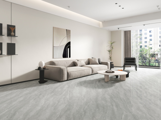 Delia Grey Polished Ceramic Tile,MY SHOP,Delia Grey Ceramic Tile for Commercial Interiors