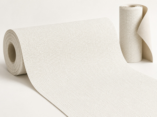 Ivory Bouclé Textured Roll Wall Covering,MY SHOP,Ivory Bouclé Textured Roll Wall Covering