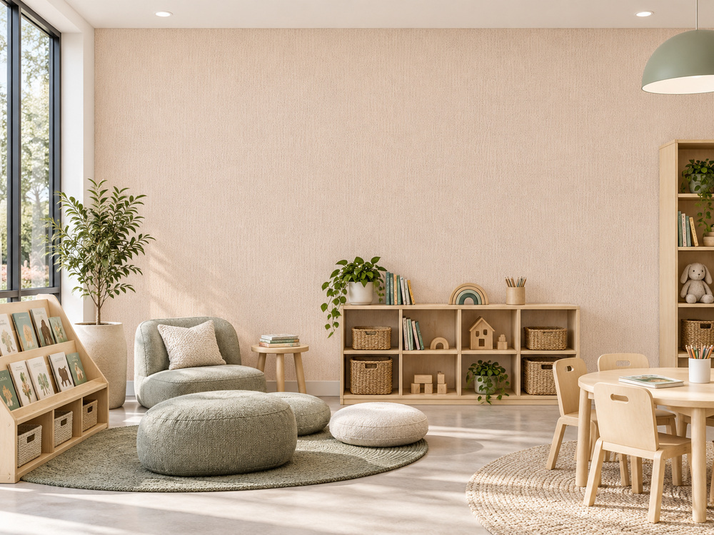 Soft Peach Textured Roll Wall Covering,MY SHOP,Soft Peach Textured Roll Wall Covering