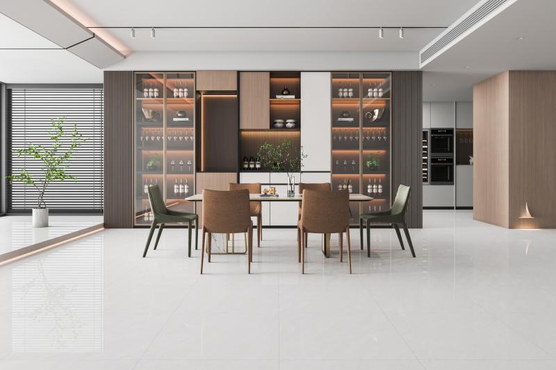 Earl Grey Tile in Factory Setting