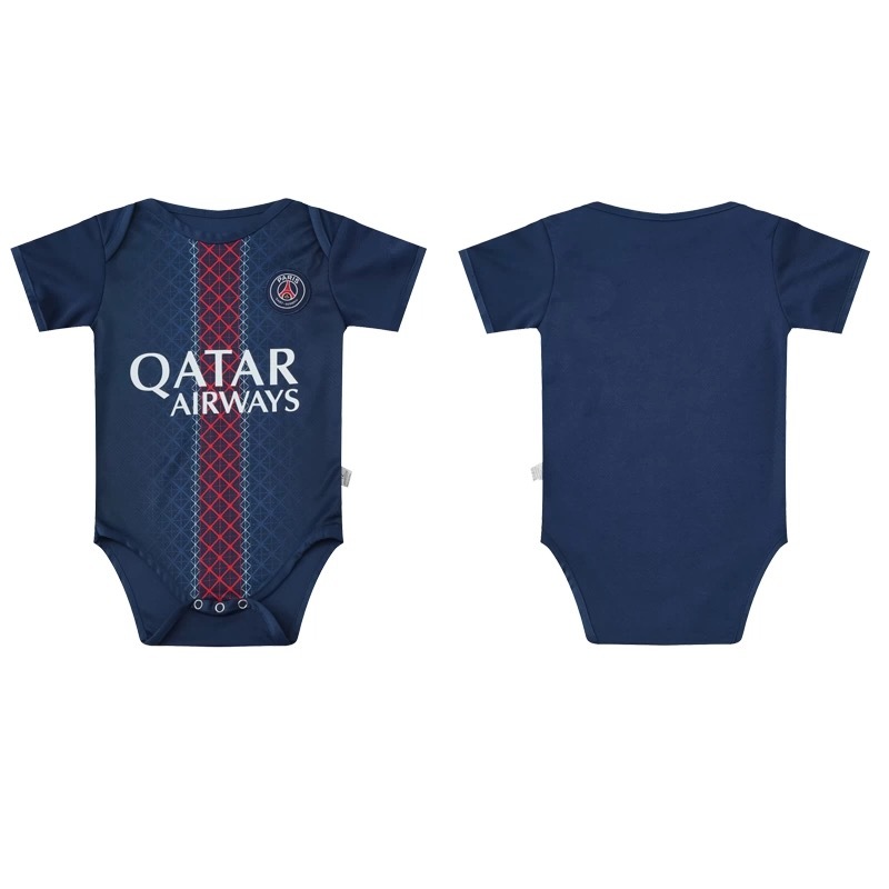 League club baby sports jumpsuit football jersey crawling Kids suit Football Gift