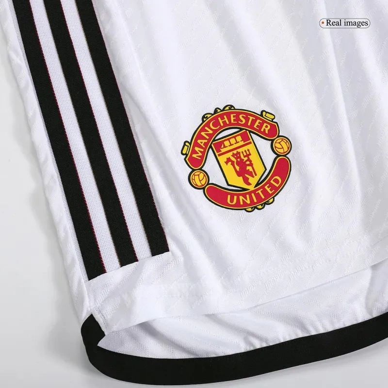 Manchester United 2023/24 Home Shorts Player Version