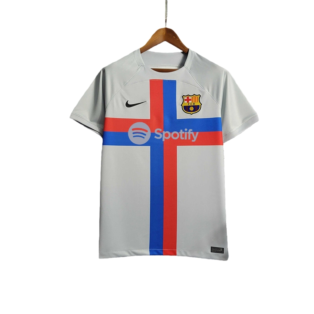 22-23 Barcelona third away football jersey