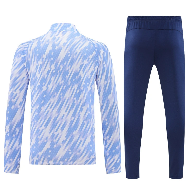 2025-26 Manchester City Training Kit (Sweatshirt+Pants) Blue